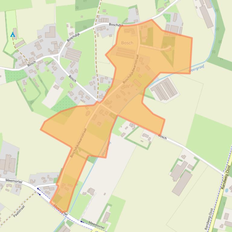 Kaart van postcodegebied 6021AL.