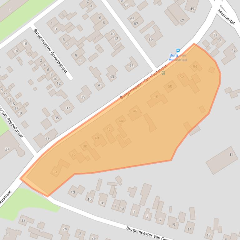 Kaart van postcodegebied 6021AV.