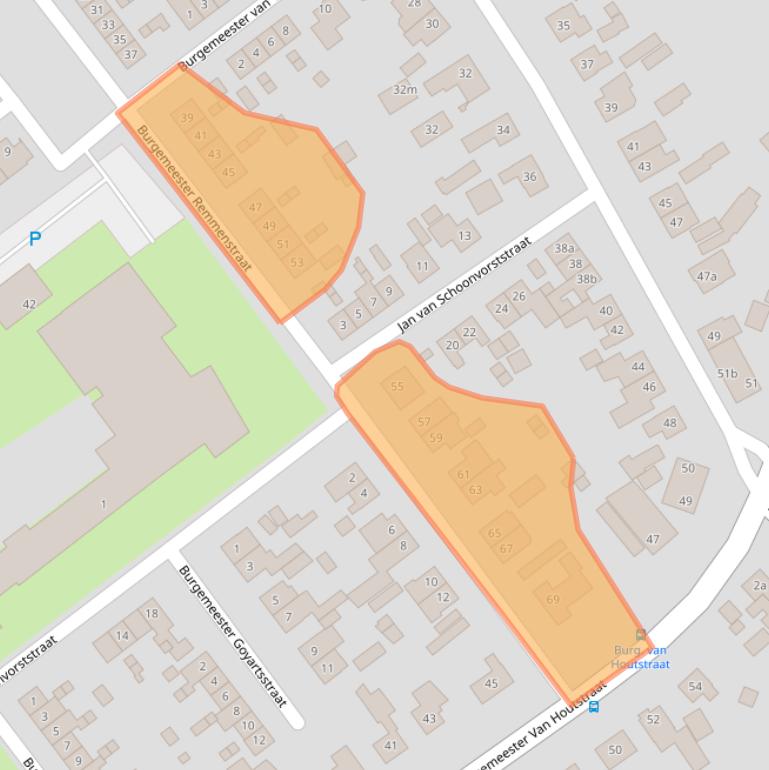 Kaart van postcodegebied 6021BL.