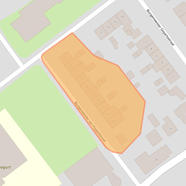 Kaart van postcodegebied 6021BR.