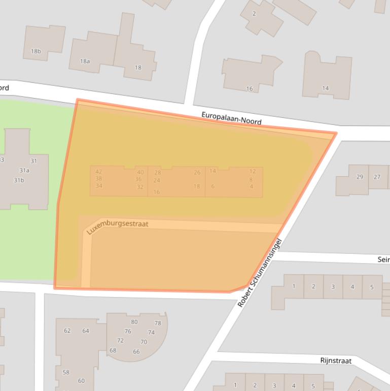 Kaart van postcodegebied 6021EP.