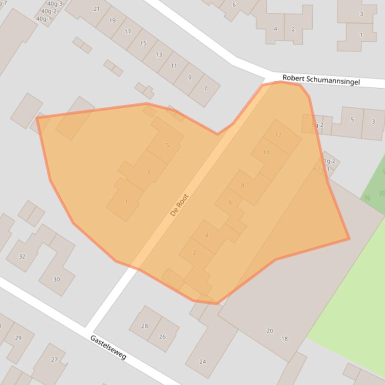 Kaart van postcodegebied 6021GA.