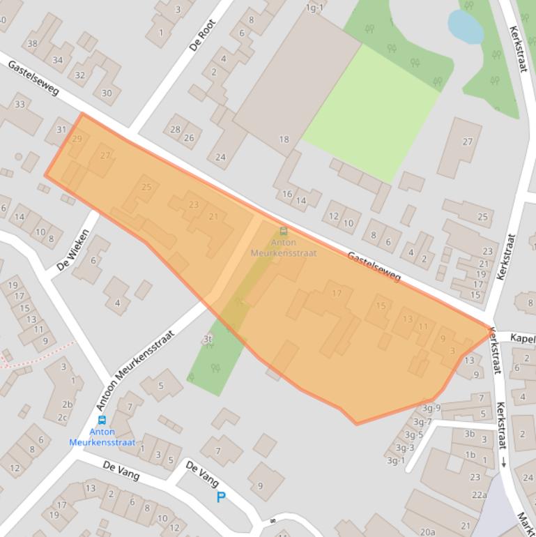 Kaart van postcodegebied 6021GJ.