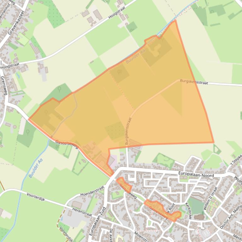 Kaart van postcodegebied 6021GM.