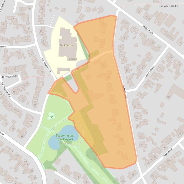 Kaart van postcodegebied 6021GZ.