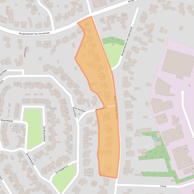 Kaart van postcodegebied 6021HN.
