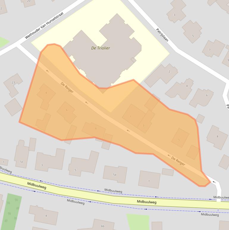 Kaart van postcodegebied 6021KG.