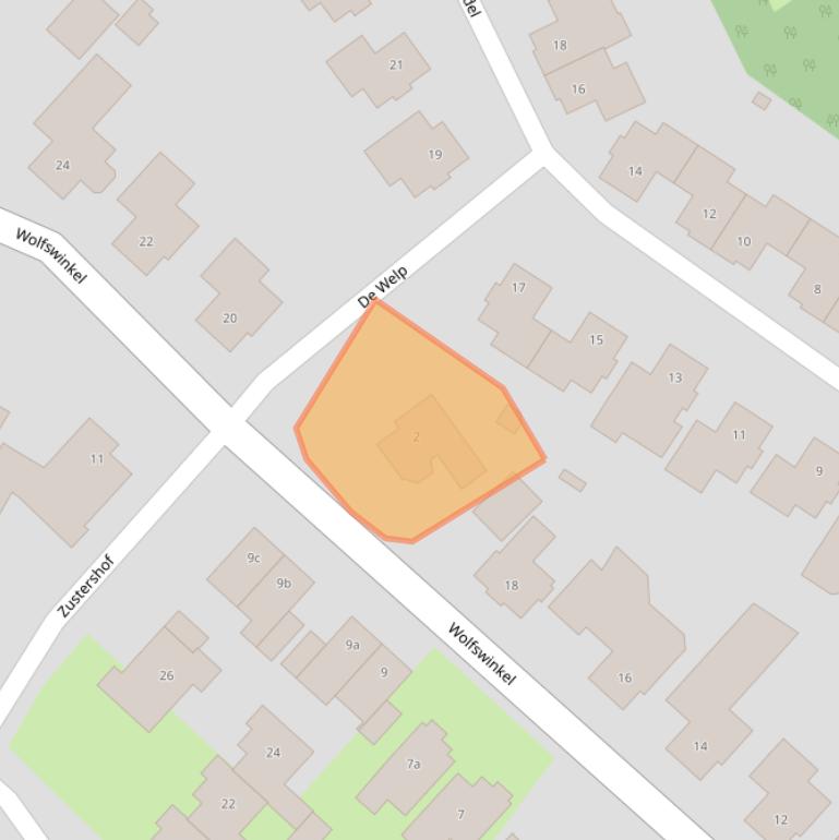 Kaart van postcodegebied 6021MJ.