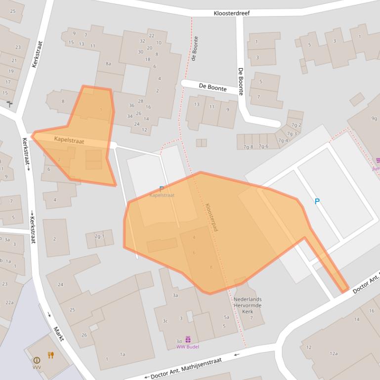 Kaart van postcodegebied 6021MR.