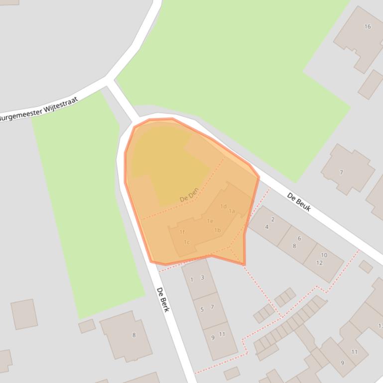 Kaart van postcodegebied 6021NN.