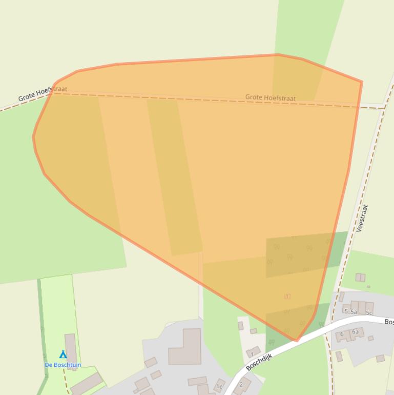 Kaart van postcodegebied 6021NP.