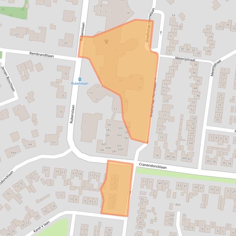 Kaart van postcodegebied 6021XL.