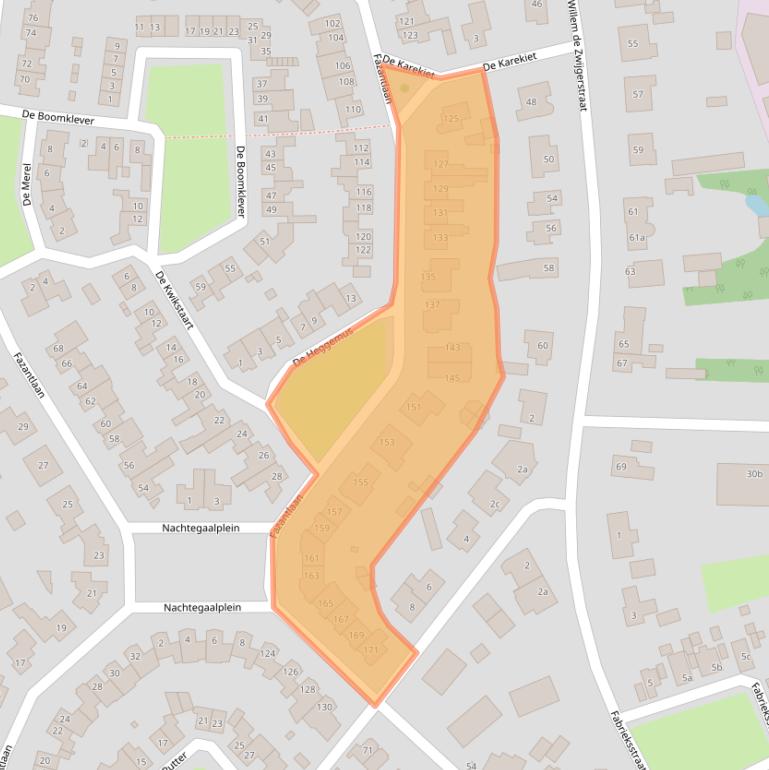 Kaart van postcodegebied 6021ZE.