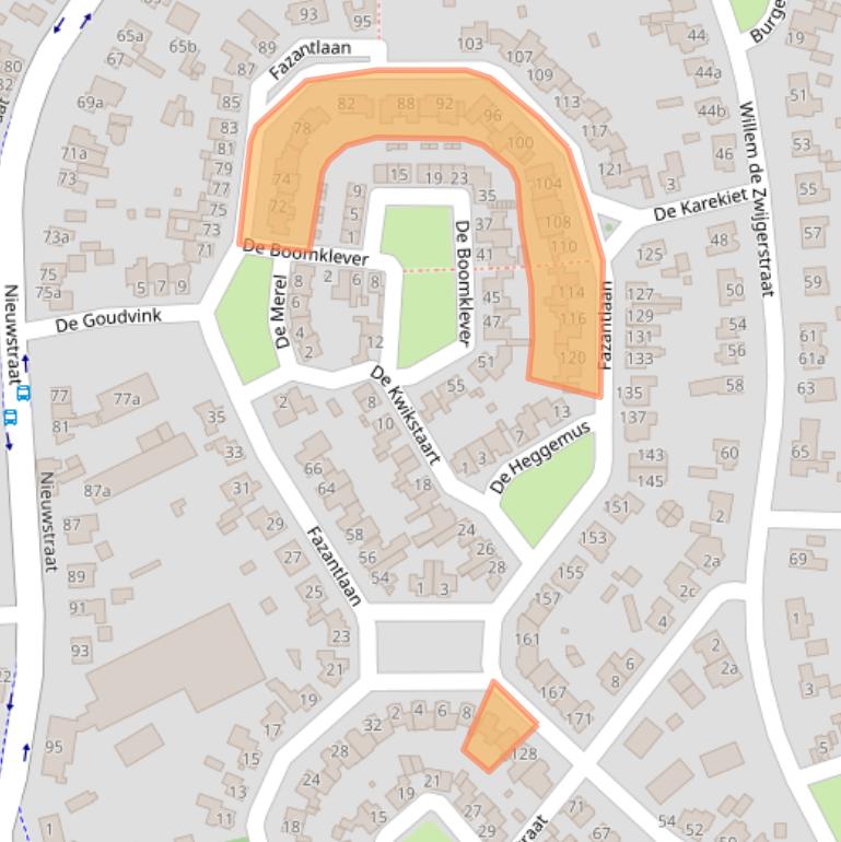 Kaart van postcodegebied 6021ZH.