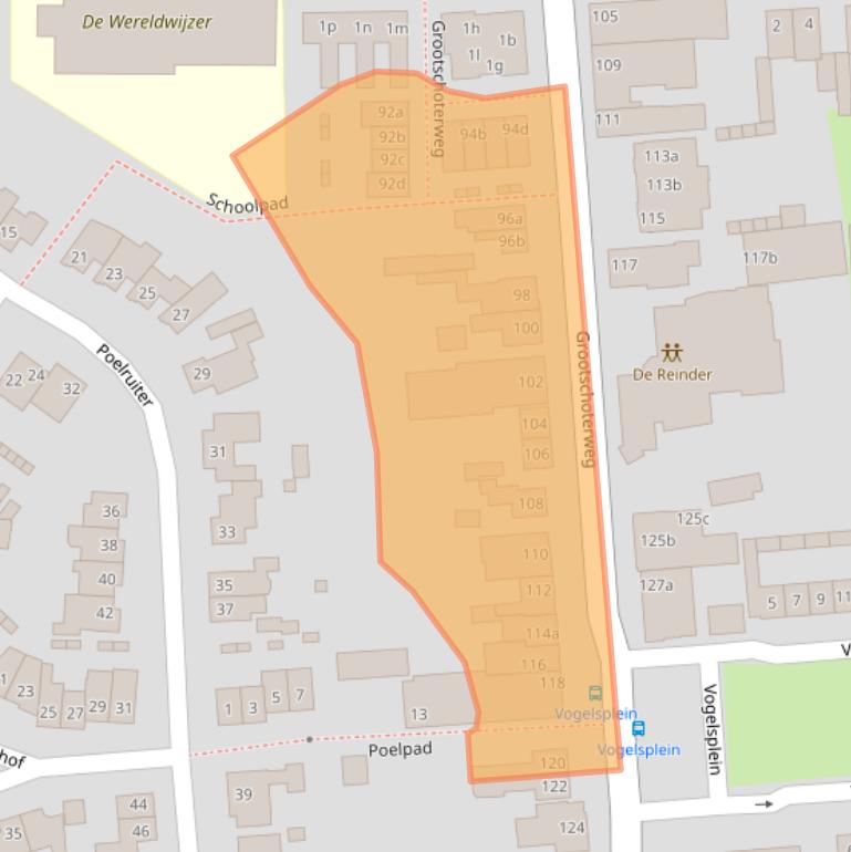 Kaart van postcodegebied 6023AV.