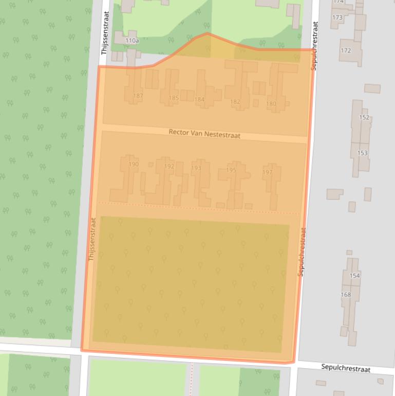 Kaart van postcodegebied 6024AM.