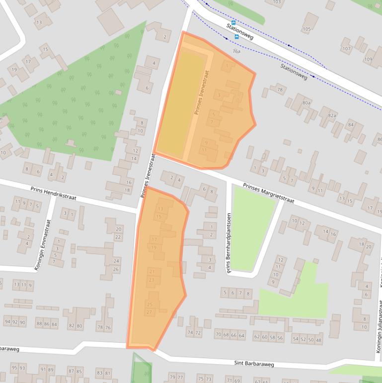 Kaart van postcodegebied 6024BB.