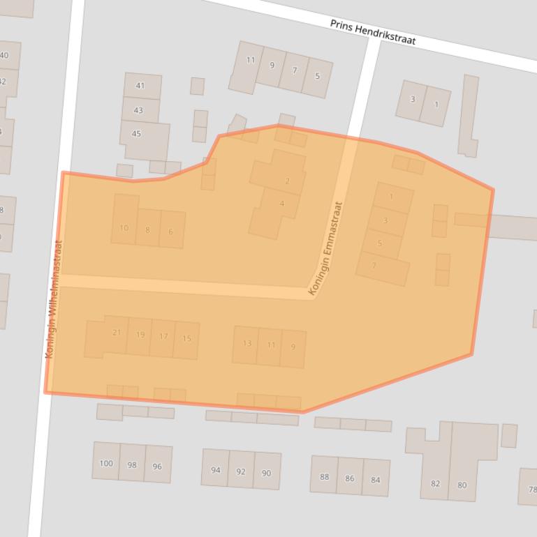 Kaart van postcodegebied 6024BE.