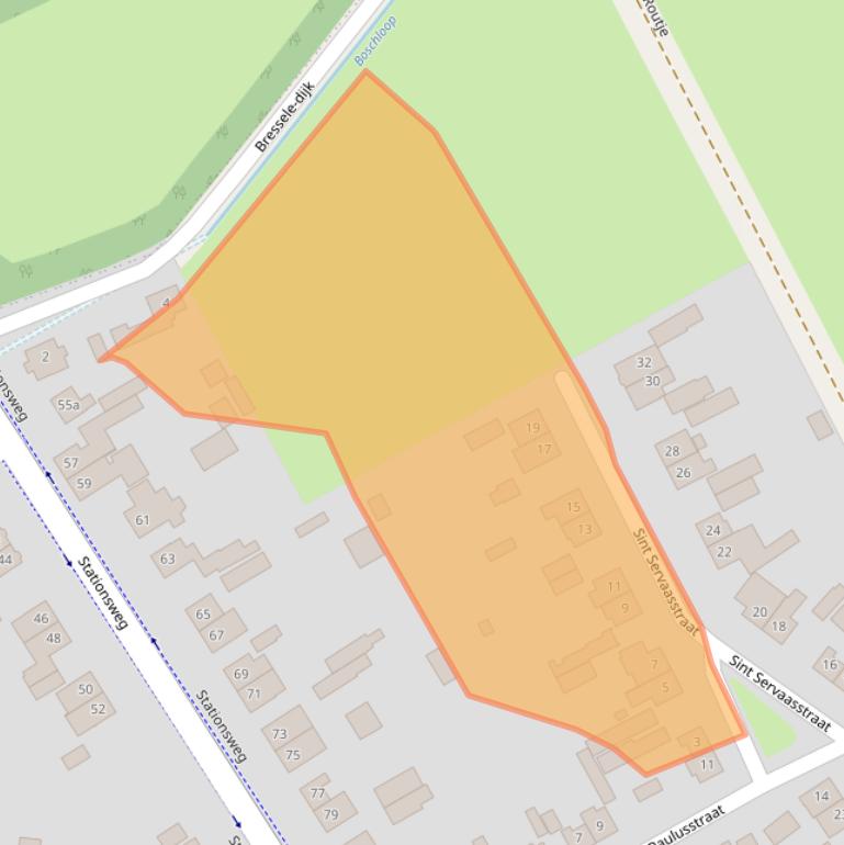 Kaart van postcodegebied 6024BT.