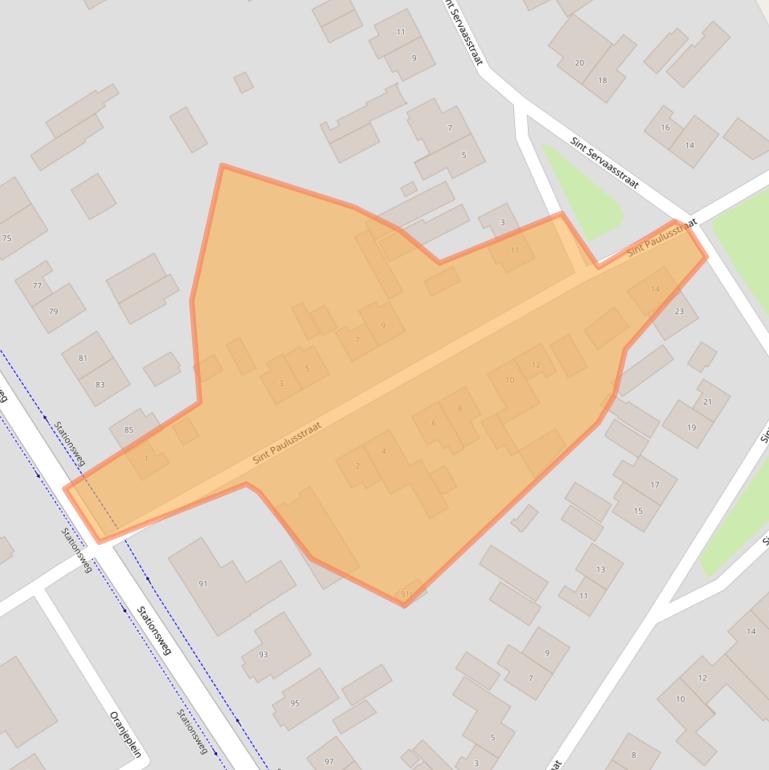 Kaart van postcodegebied 6024BW.