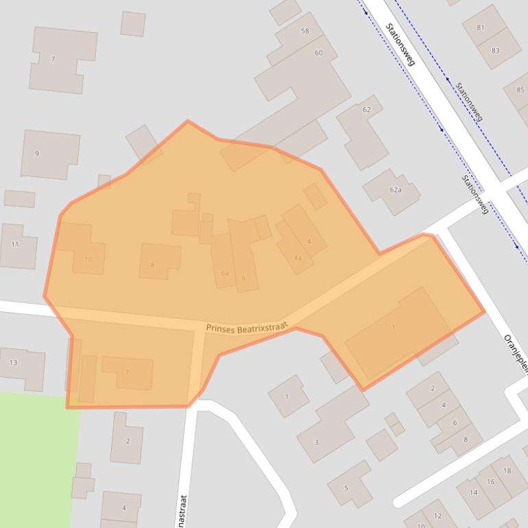 Kaart van postcodegebied 6024CC.