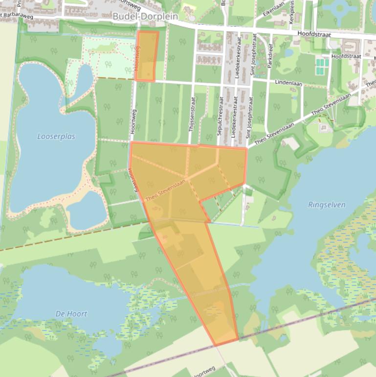 Kaart van postcodegebied 6024RD.