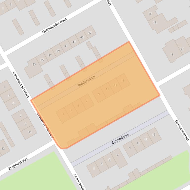 Kaart van postcodegebied 6026AV.