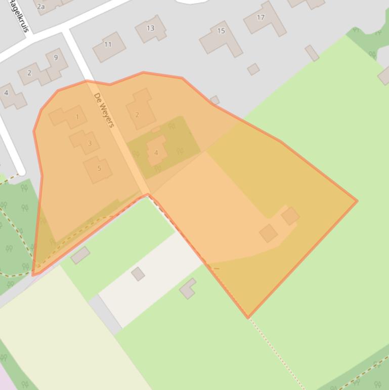 Kaart van postcodegebied 6026AZ.