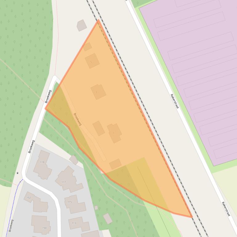 Kaart van postcodegebied 6026RM.