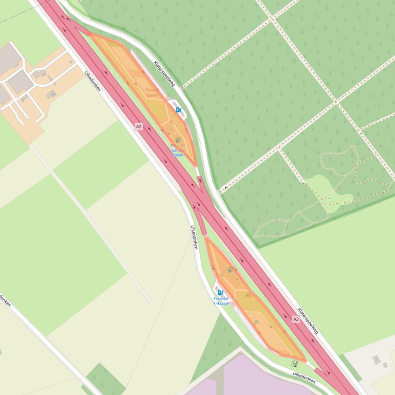 Kaart van postcodegebied 6026RR.