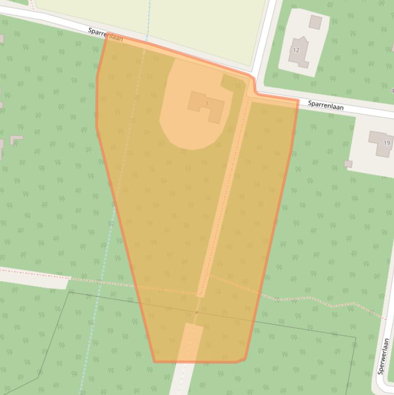 Kaart van postcodegebied 6026SJ.