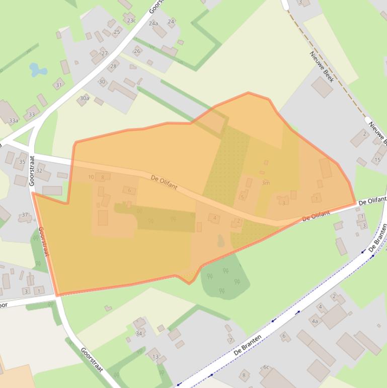 Kaart van postcodegebied 6027NG.