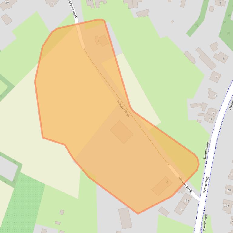 Kaart van postcodegebied 6027NH.