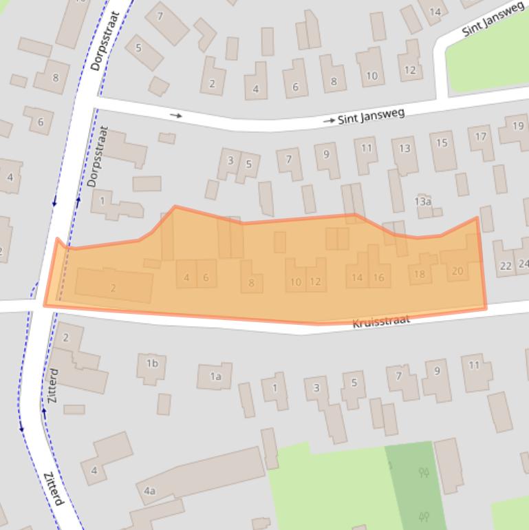 Kaart van postcodegebied 6027PB.