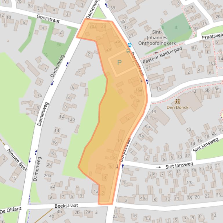 Kaart van postcodegebied 6027PG.