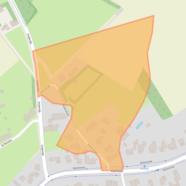 Kaart van postcodegebied 6027PT.