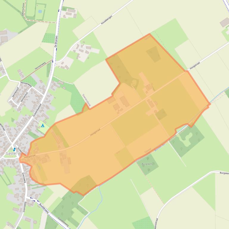 Kaart van postcodegebied 6028RV.