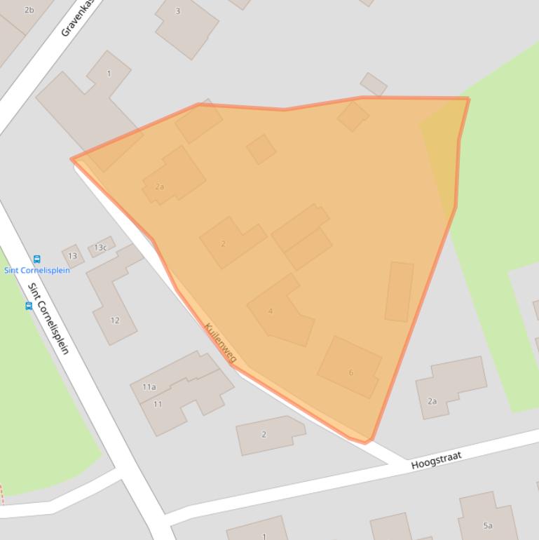 Kaart van postcodegebied 6028RW.