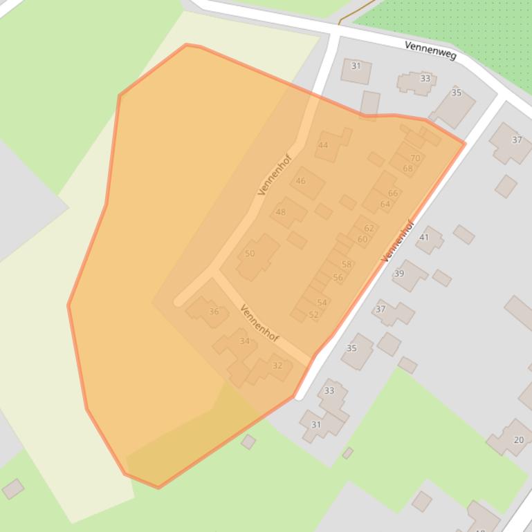 Kaart van postcodegebied 6028RZ.