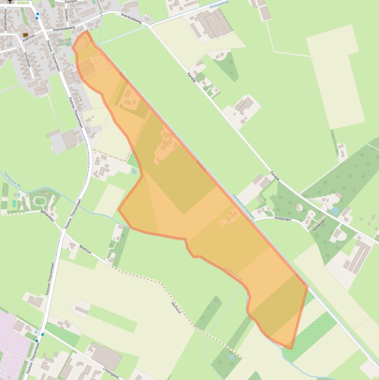 Kaart van postcodegebied 6029PC.