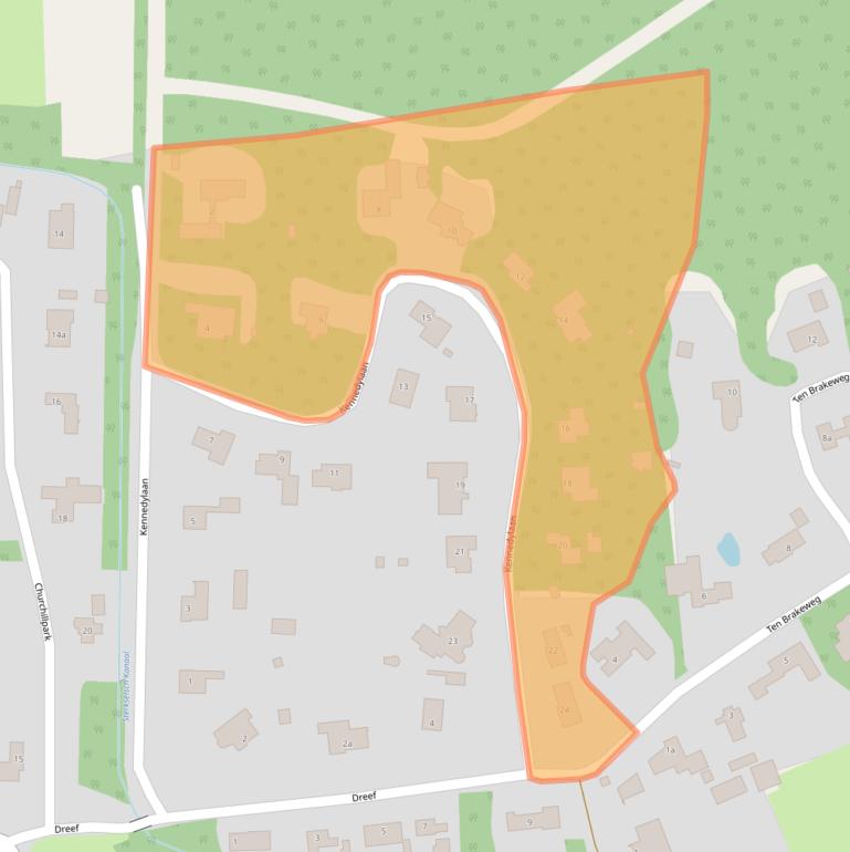 Kaart van postcodegebied 6029RE.