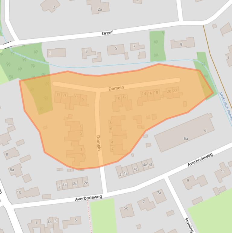 Kaart van postcodegebied 6029RH.