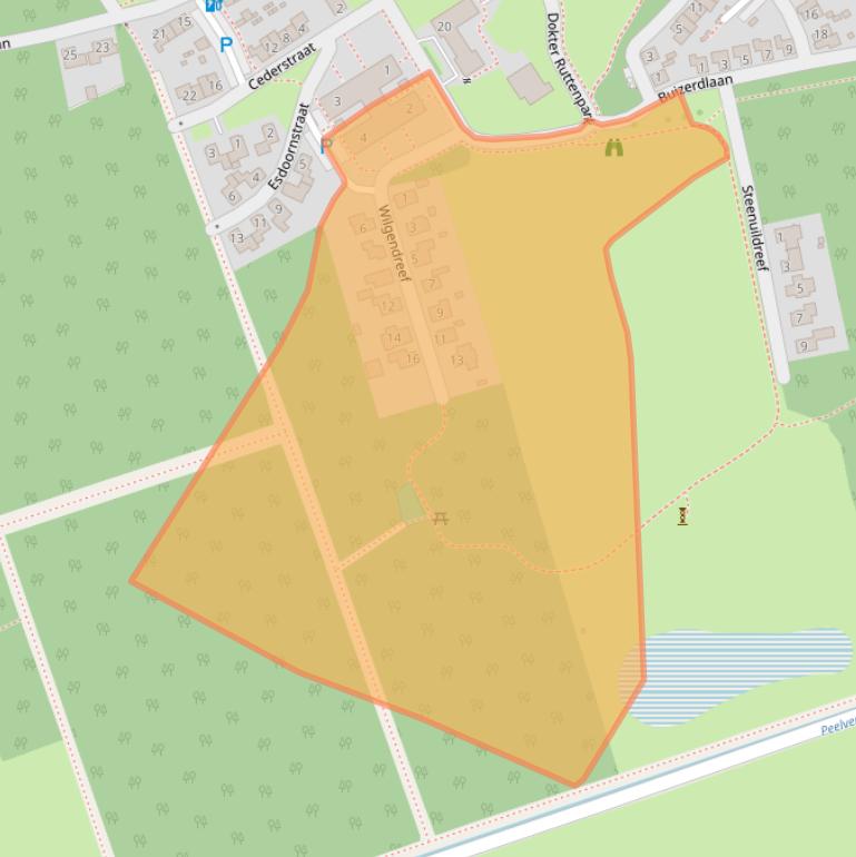 Kaart van postcodegebied 6029TH.