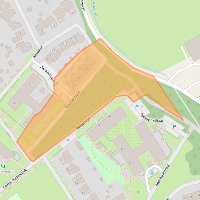 Kaart van postcodegebied 6029TV.