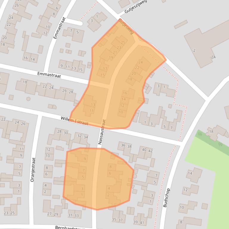 Kaart van postcodegebied 6031AM.