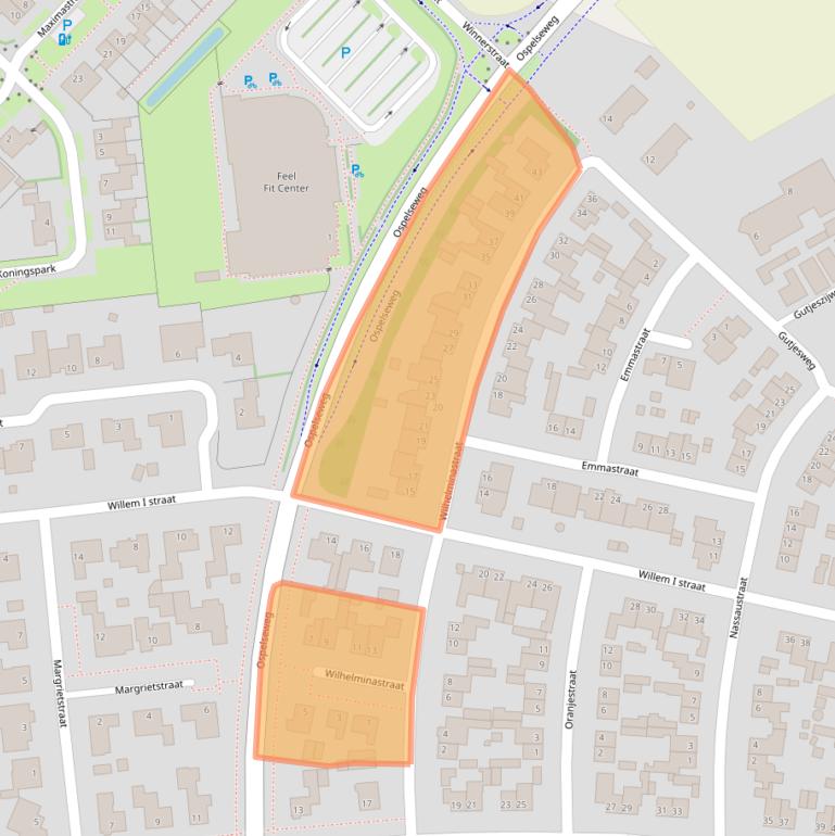 Kaart van postcodegebied 6031AP.