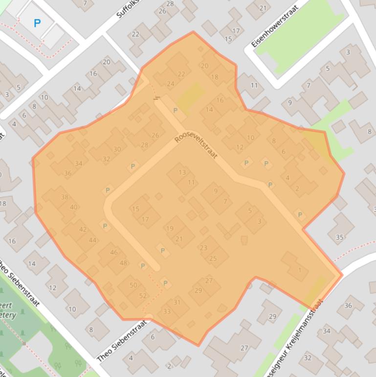Kaart van postcodegebied 6031BR.
