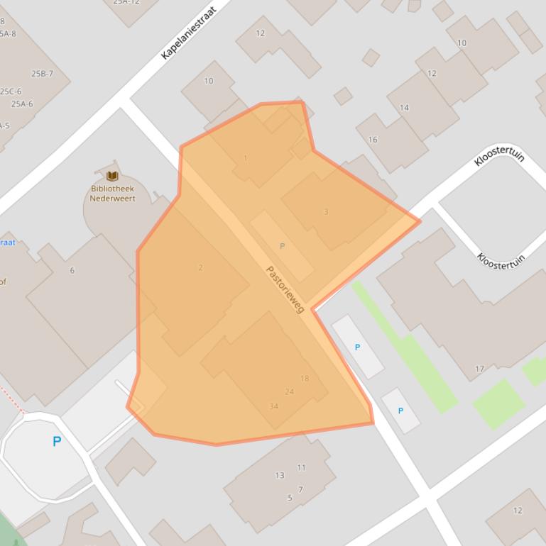 Kaart van postcodegebied 6031CB.