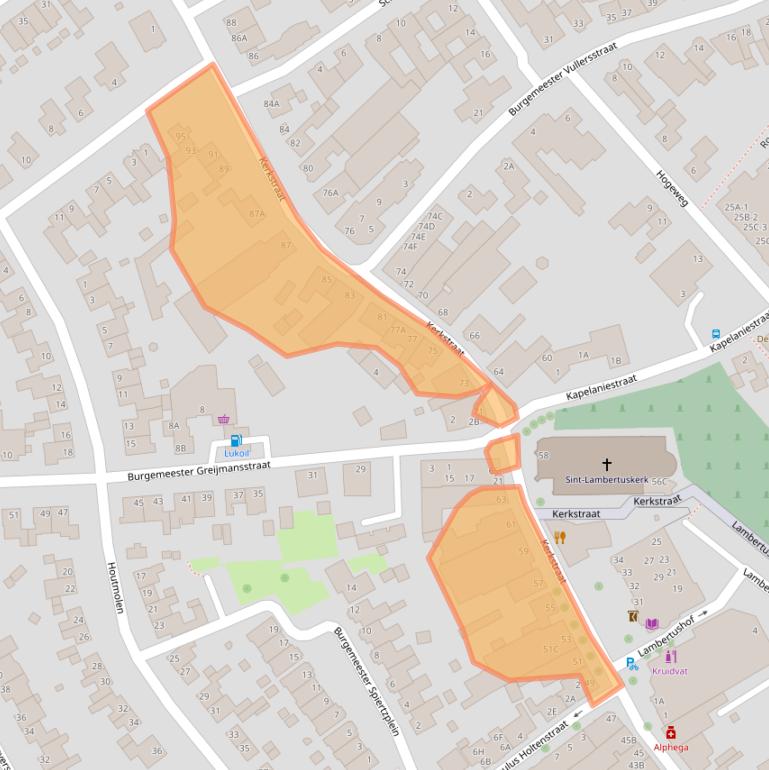 Kaart van postcodegebied 6031CG.