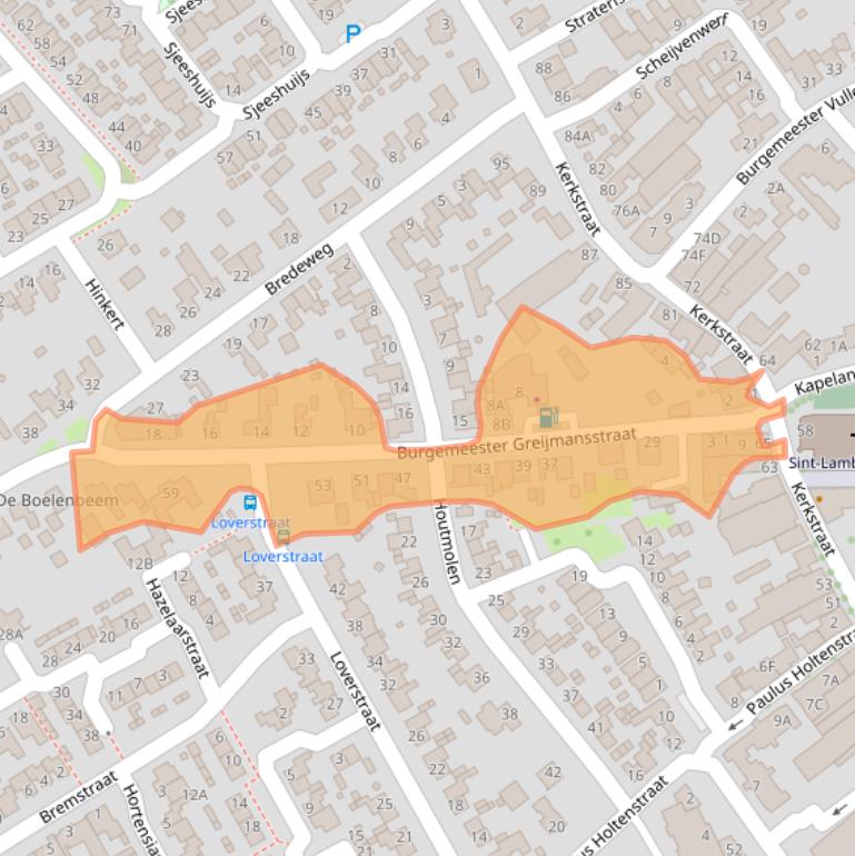 Kaart van postcodegebied 6031CN.